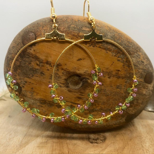 Boucles d'oreilles créoles BOLAZEC