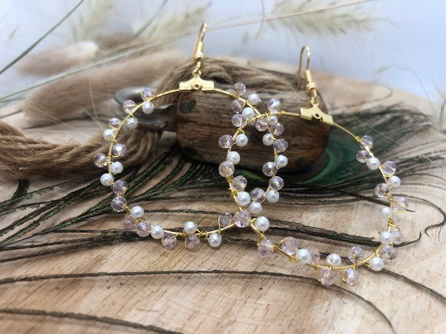 Boucles d'oreilles créoles BOLAZEC