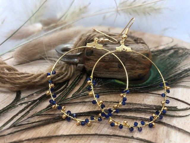 Boucles d'oreilles créoles BOLAZEC
