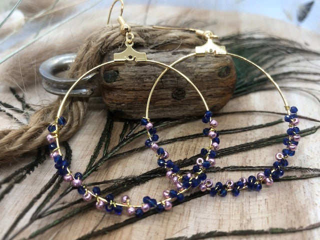 Boucles d'oreilles créoles BOLAZEC