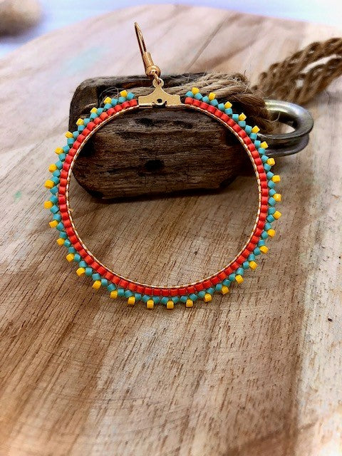 Boucles d'oreilles Créoles LANDUDEC
