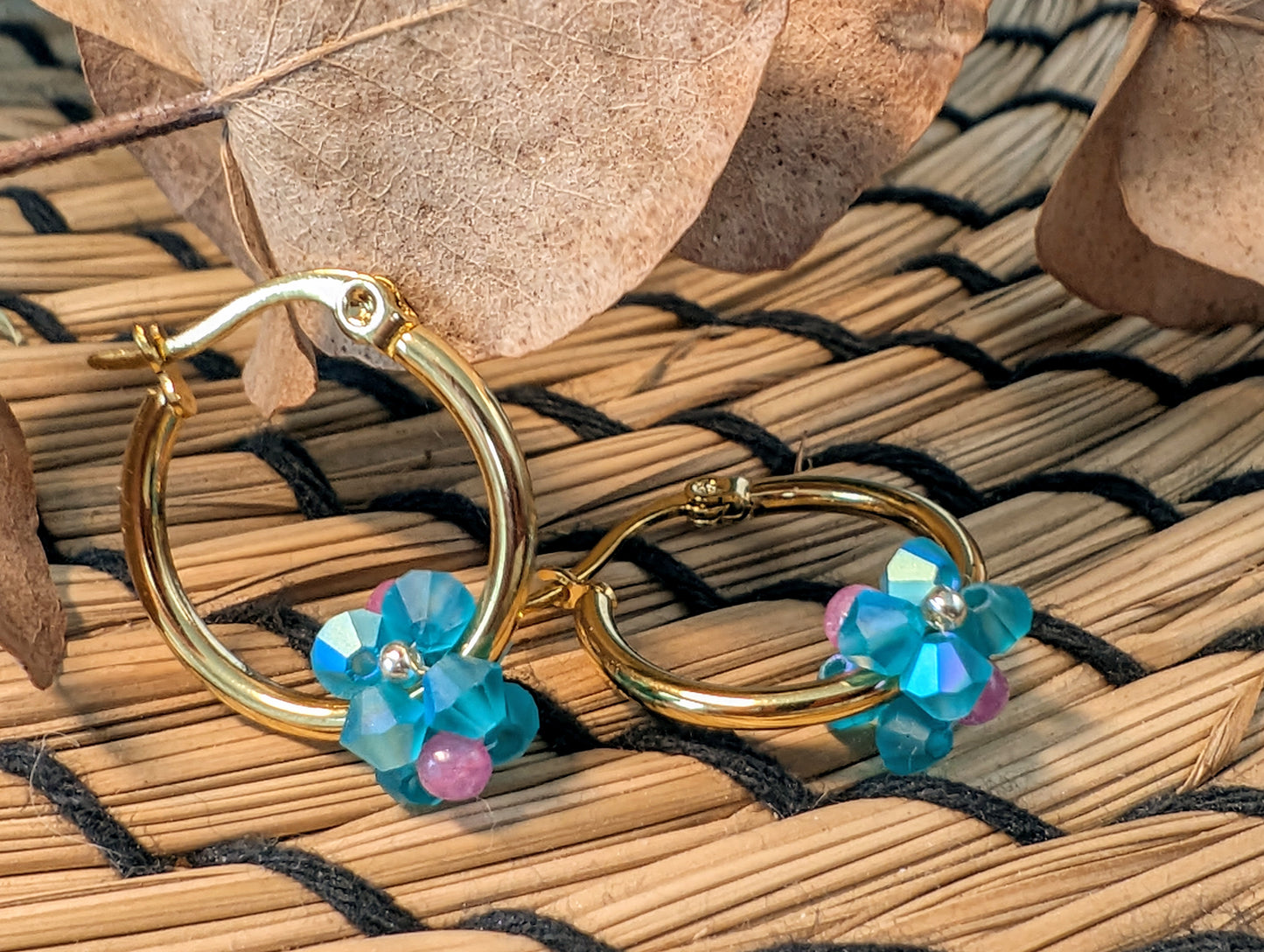 Boucles d'oreilles Créoles LES P'TITES NANTAISES