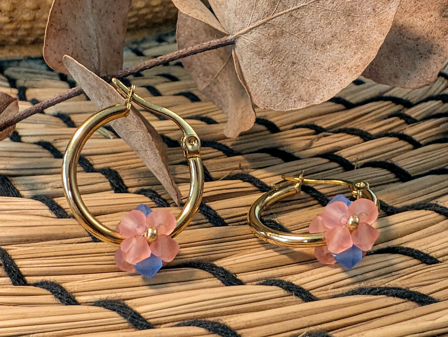 Boucles d'oreilles Créoles LES P'TITES NANTAISES