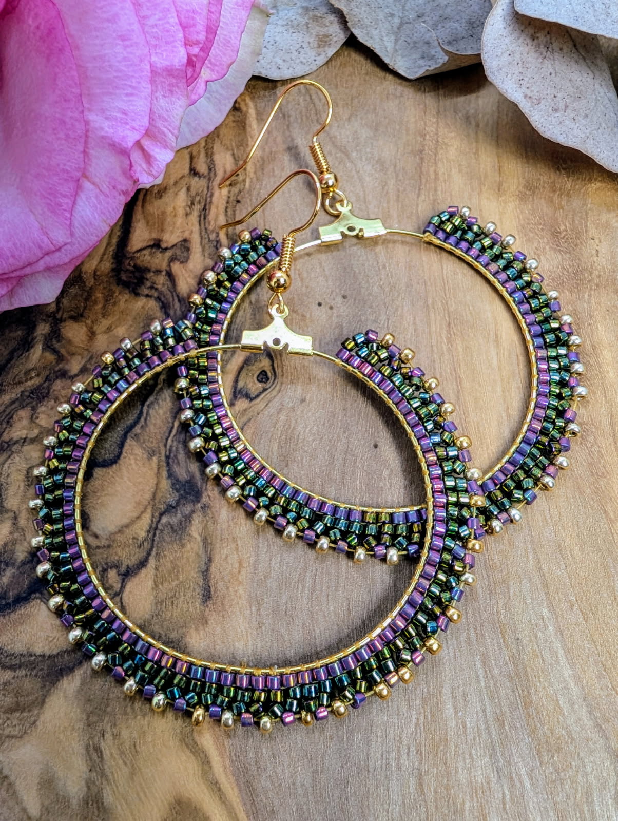 Boucles d'oreilles créoles PLONEIS