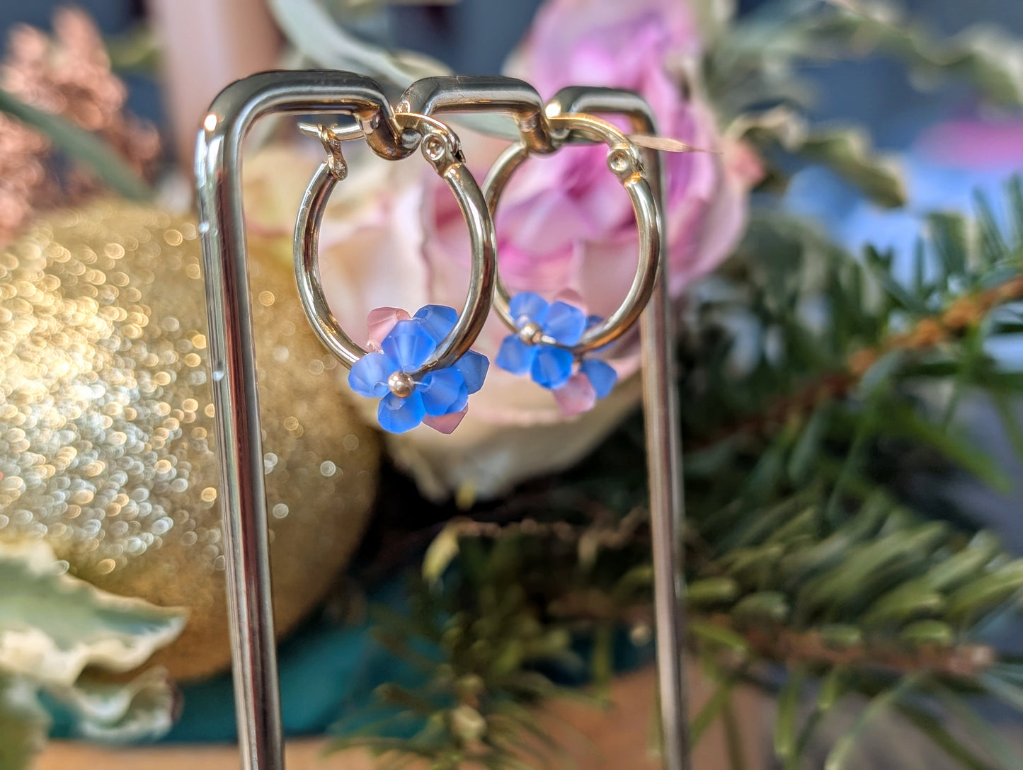 Boucles d'oreilles Créoles LES P'TITES NANTAISES
