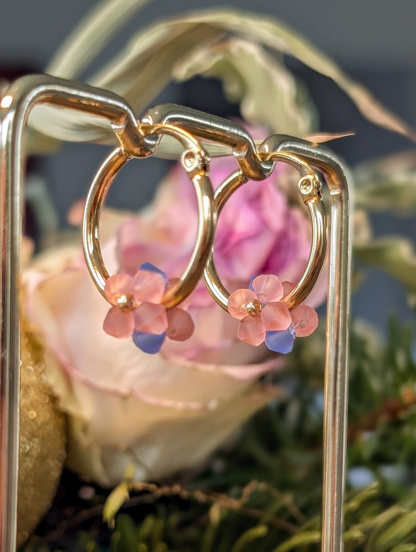 Boucles d'oreilles Créoles LES P'TITES NANTAISES