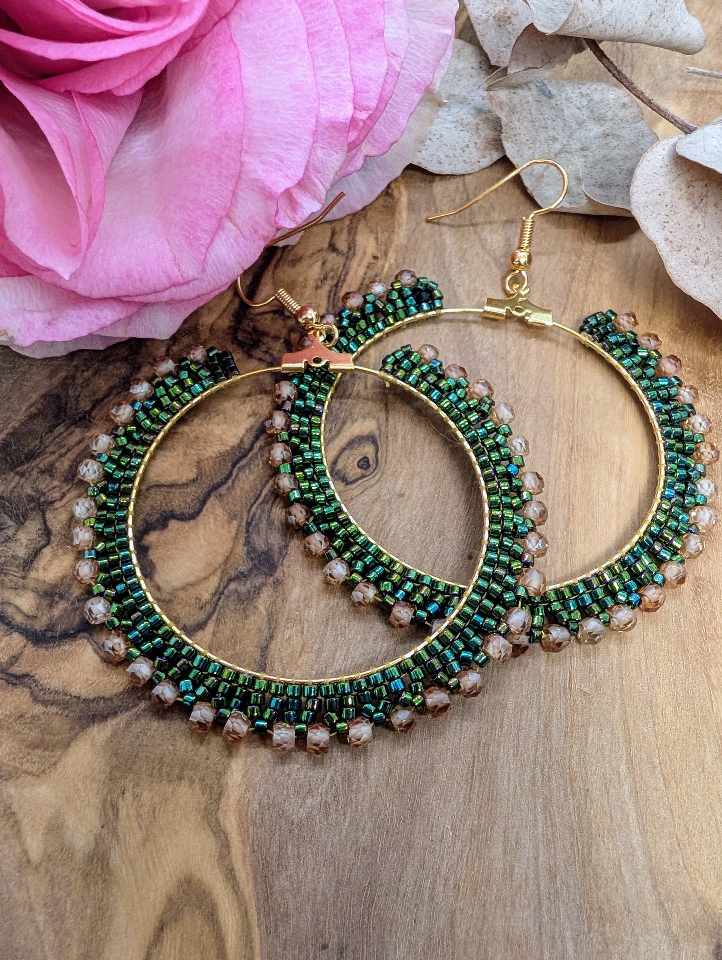 Boucles d'oreilles créoles PLONEIS