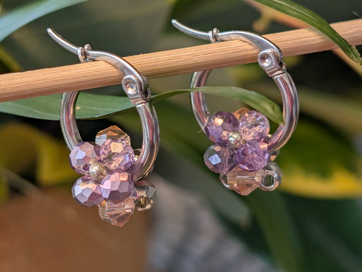 Boucles d'oreilles Créoles LES P'TITES NANTAISES
