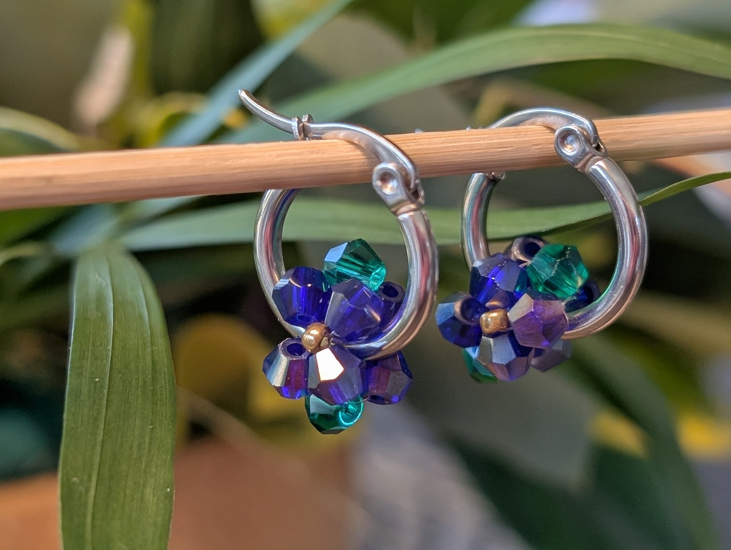 Boucles d'oreilles Créoles LES P'TITES NANTAISES