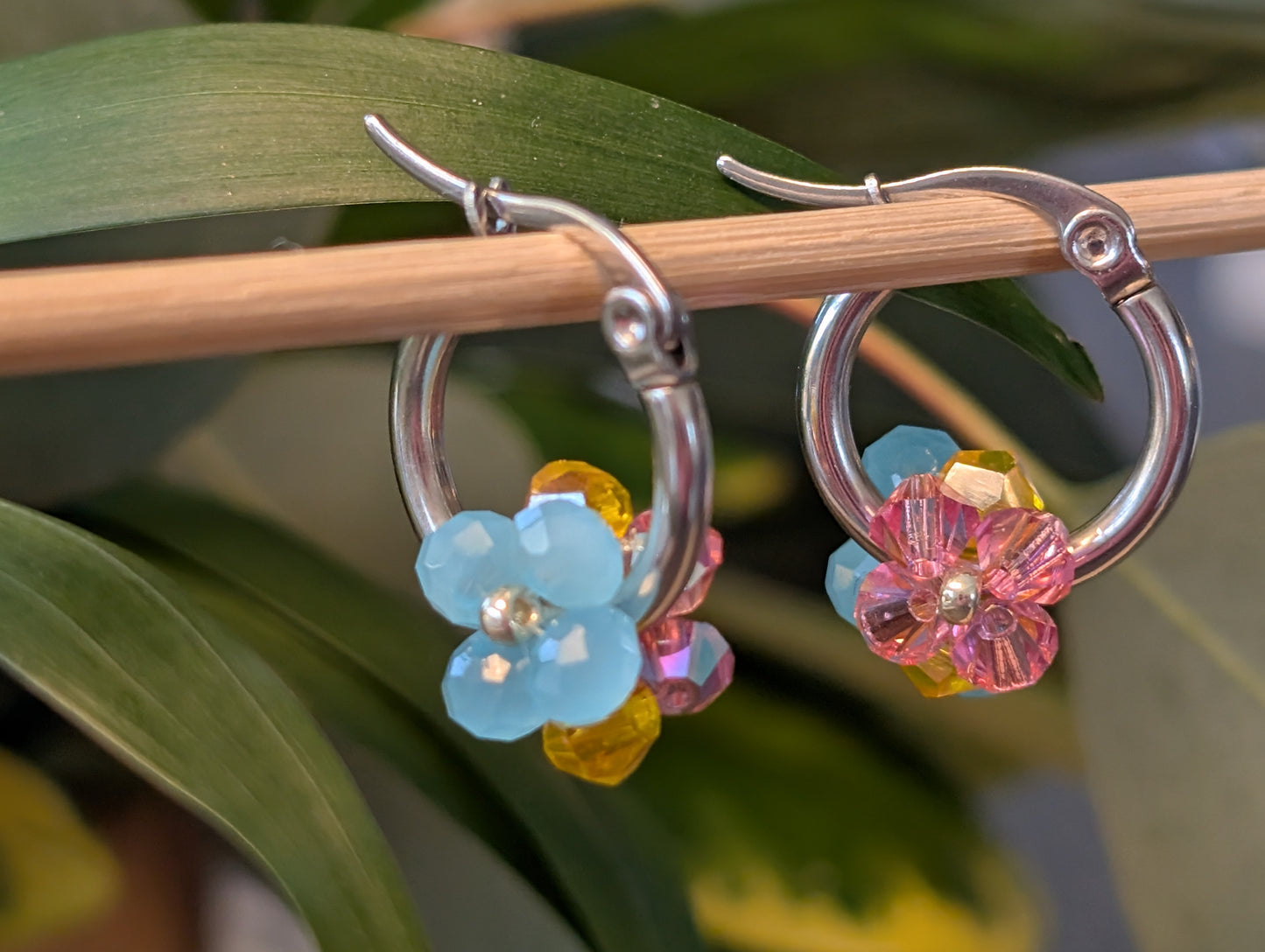 Boucles d'oreilles Créoles LES P'TITES NANTAISES