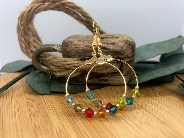 Boucles d'oreilles Créoles COLO