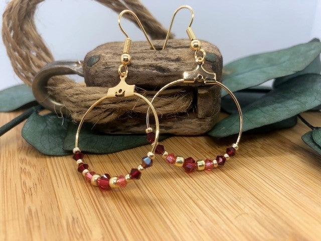 Boucles d'oreilles Créoles COLO