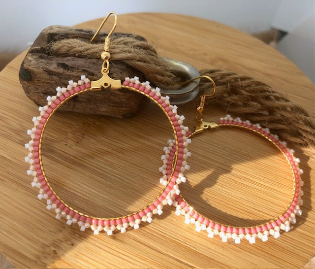 Boucles d'oreilles Créoles LANDUDEC