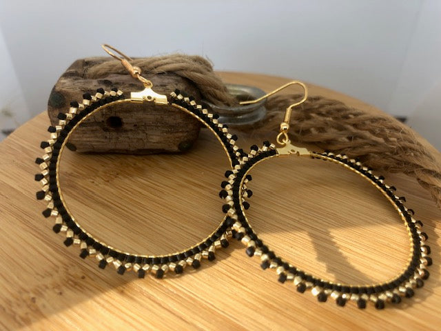 Boucles d'oreilles Créoles LANDUDEC