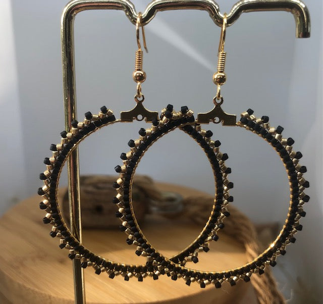 Boucles d'oreilles Créoles LANDUDEC