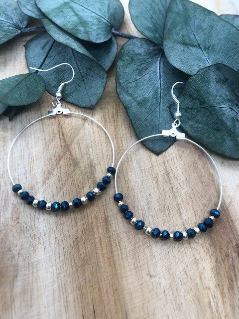 Boucles d'oreilles Créoles POULLAN