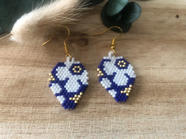 Boucles d'oreilles Fleur PT LABBE