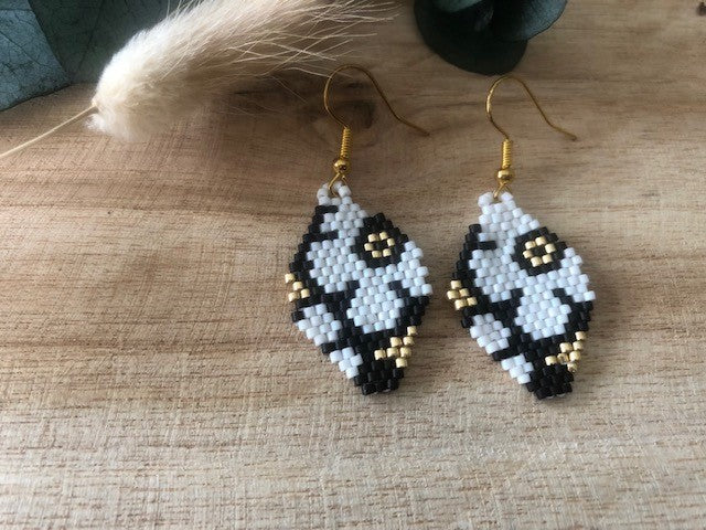 Boucles d'oreilles Fleur PT LABBE