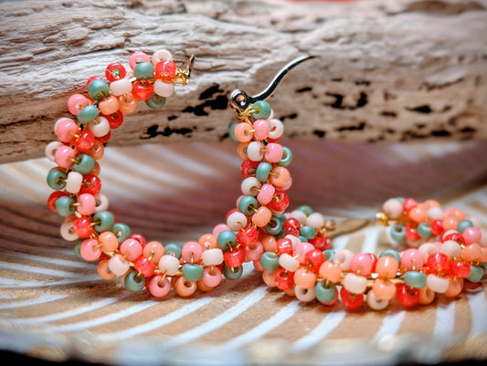 Boucles d'oreilles créoles PLOGASTEL